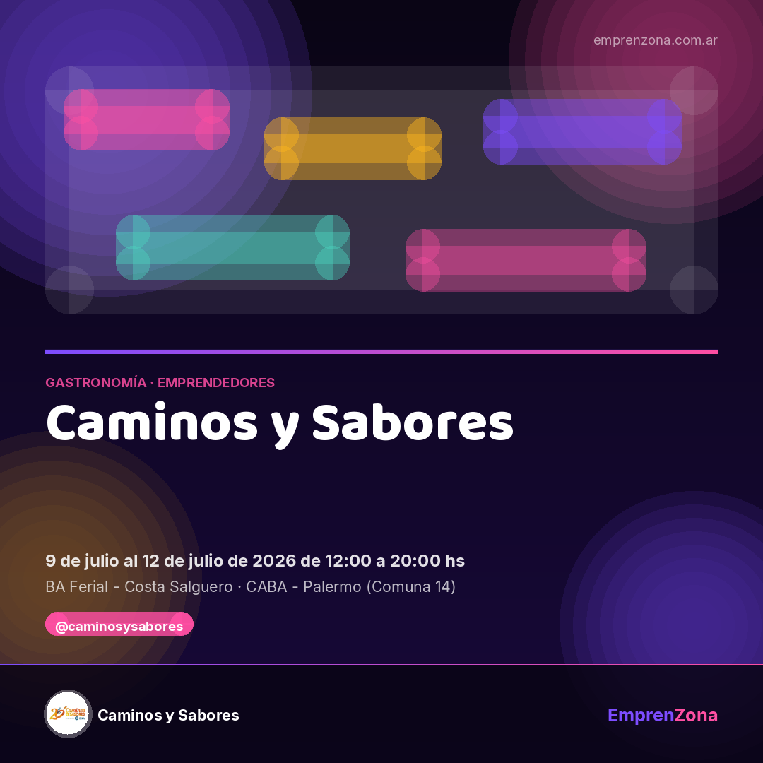 Portada de Caminos y Sabores