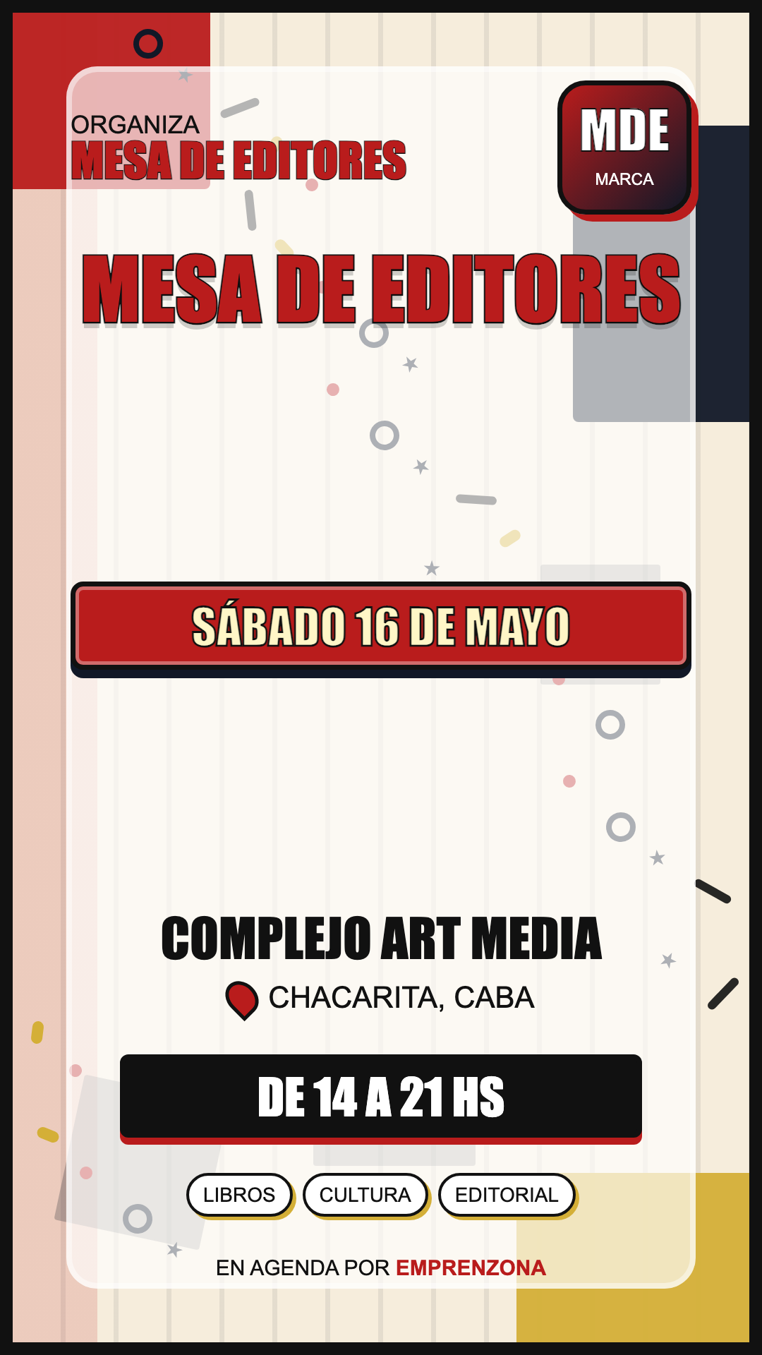 Portada de Mesa de Editores