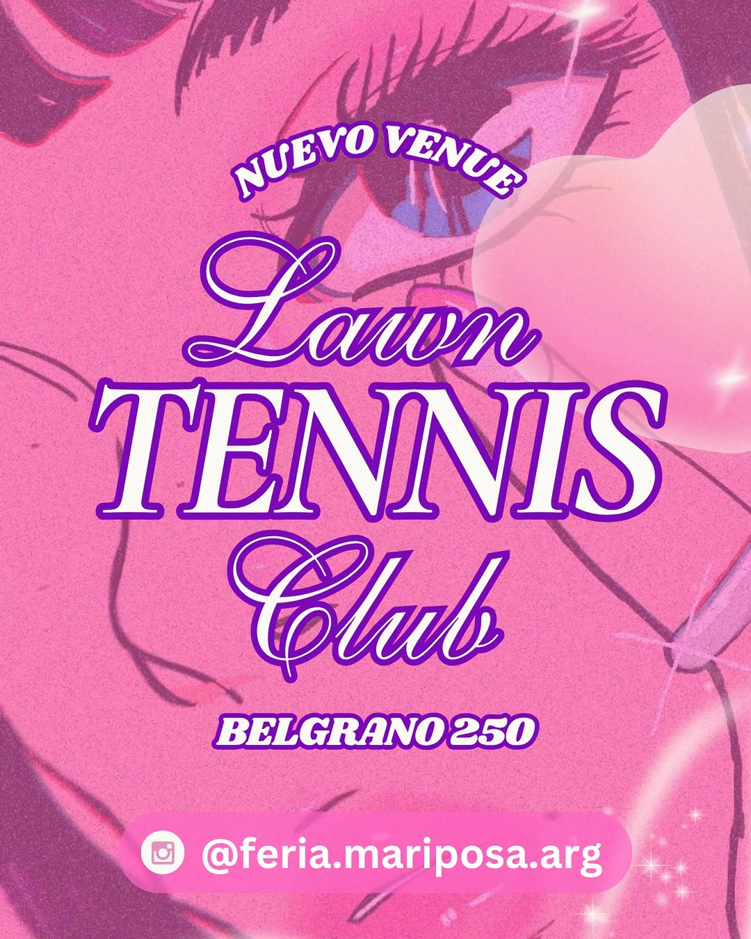 Portada de Feria Mariposa en Lawn Tennis Club