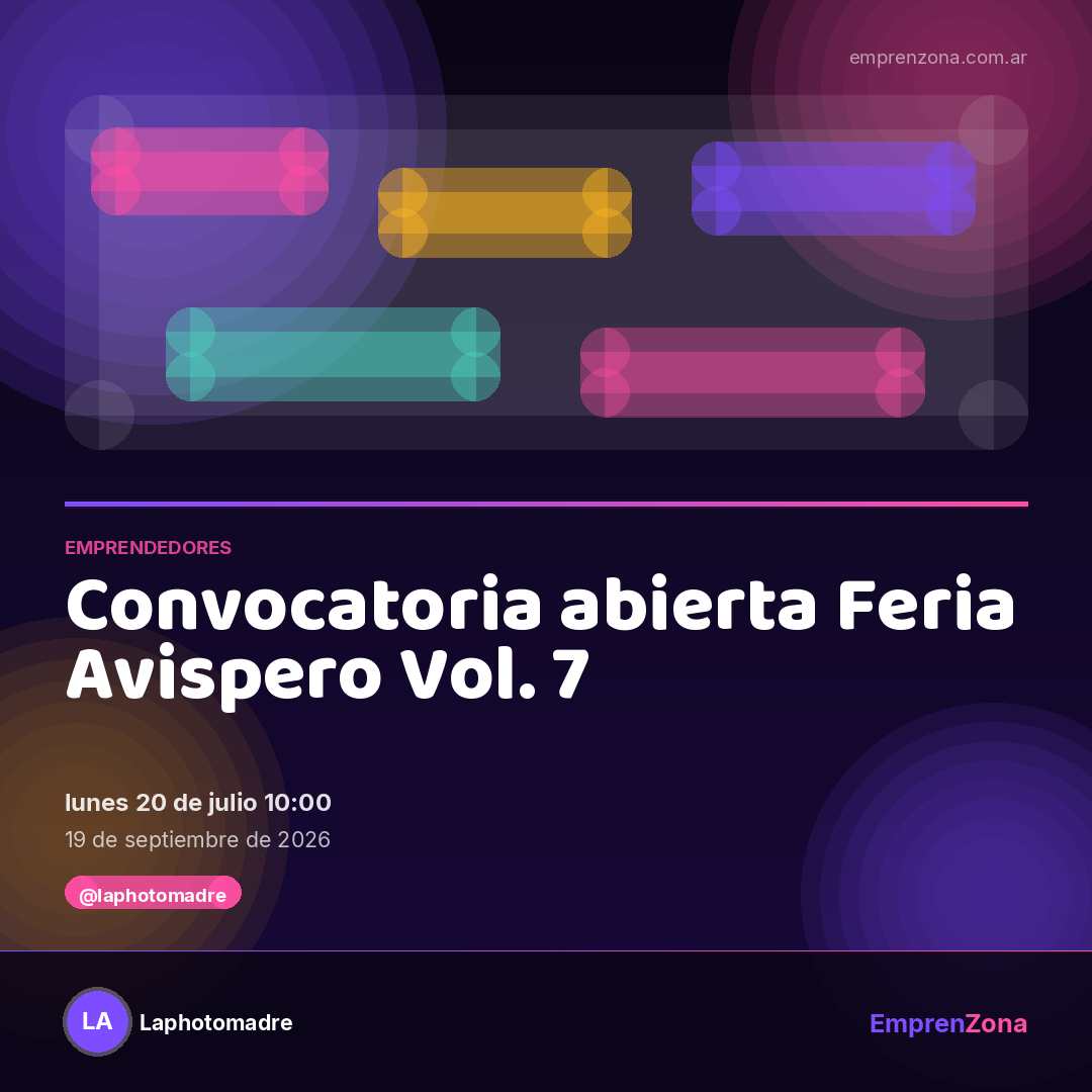 Portada de Convocatoria abierta Feria Avispero Vol. 7