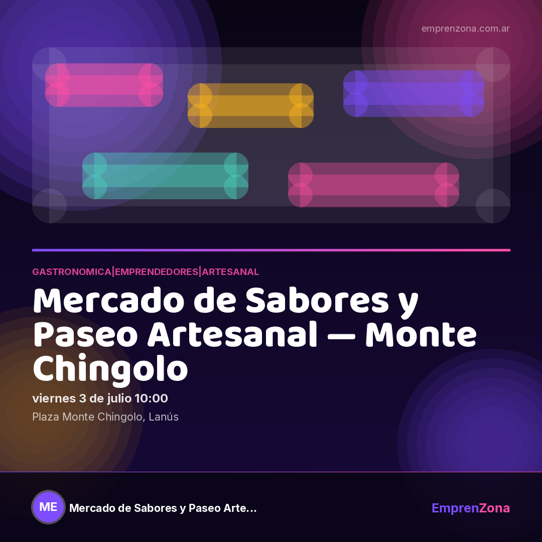 Portada de Paseo ArteSana en Plaza Monte Chingolo