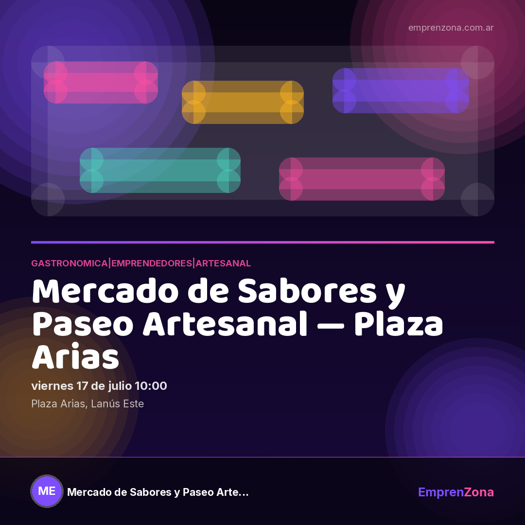 Portada de Paseo ArteSana en Plaza Arias
