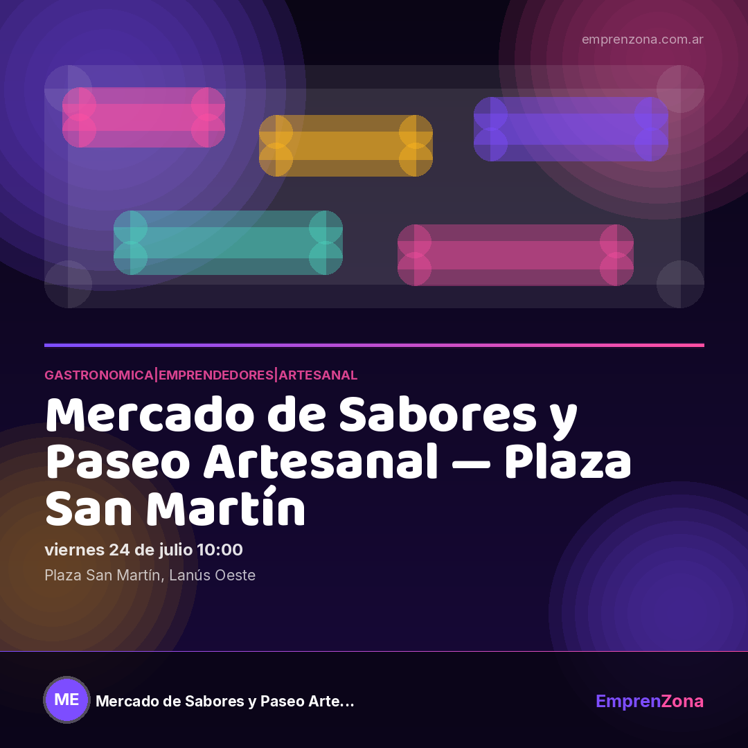 Portada de Paseo ArteSana en Plaza San Martín