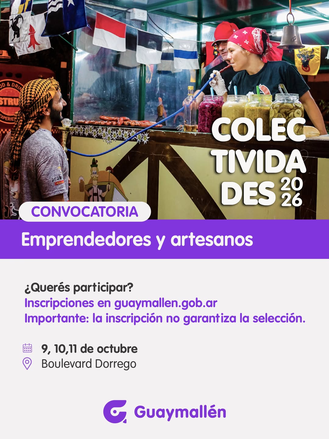 Portada de Colectividades 2026 — Guaymallén