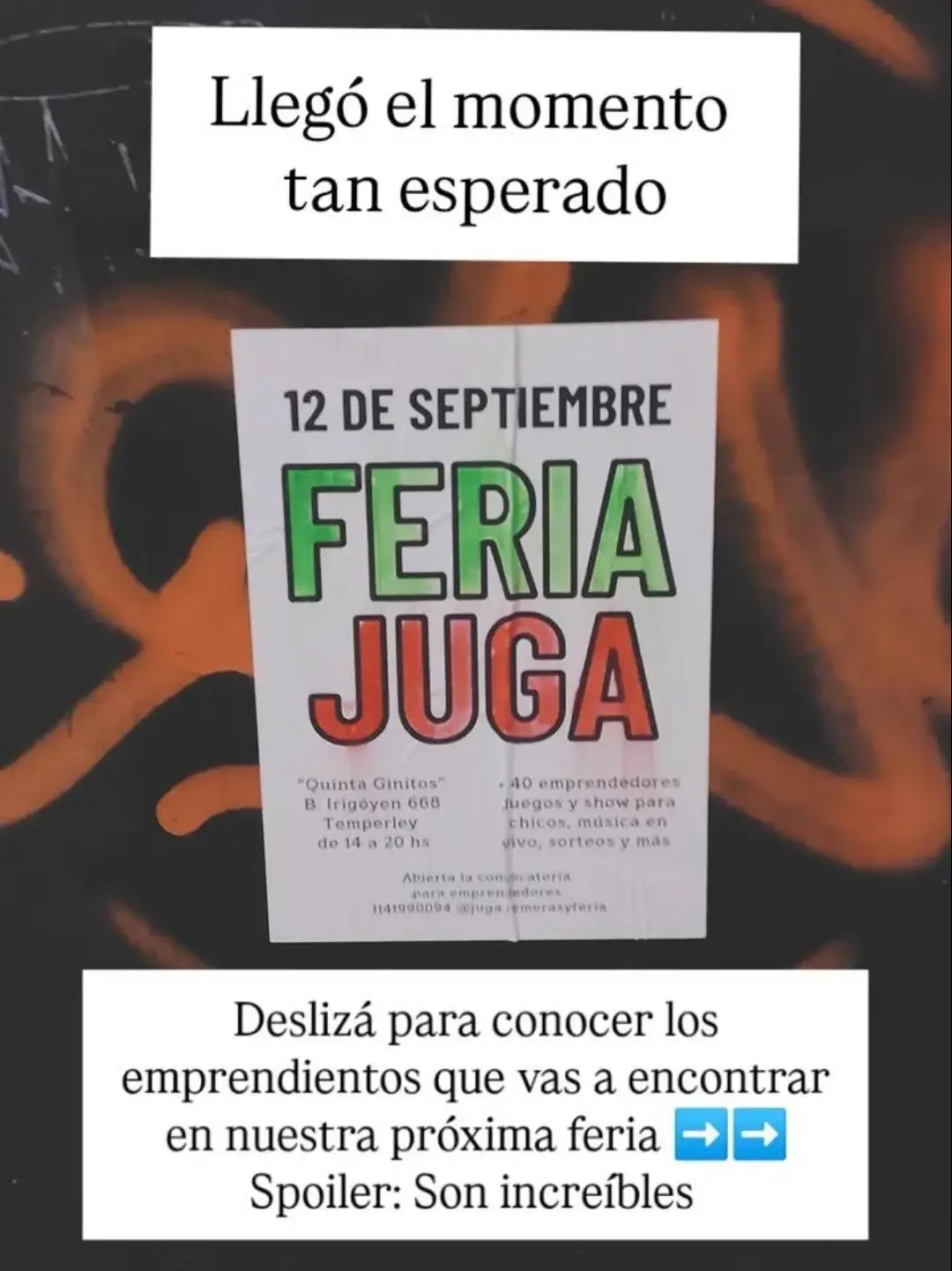 Portada de Ferias y remeras personalizadas