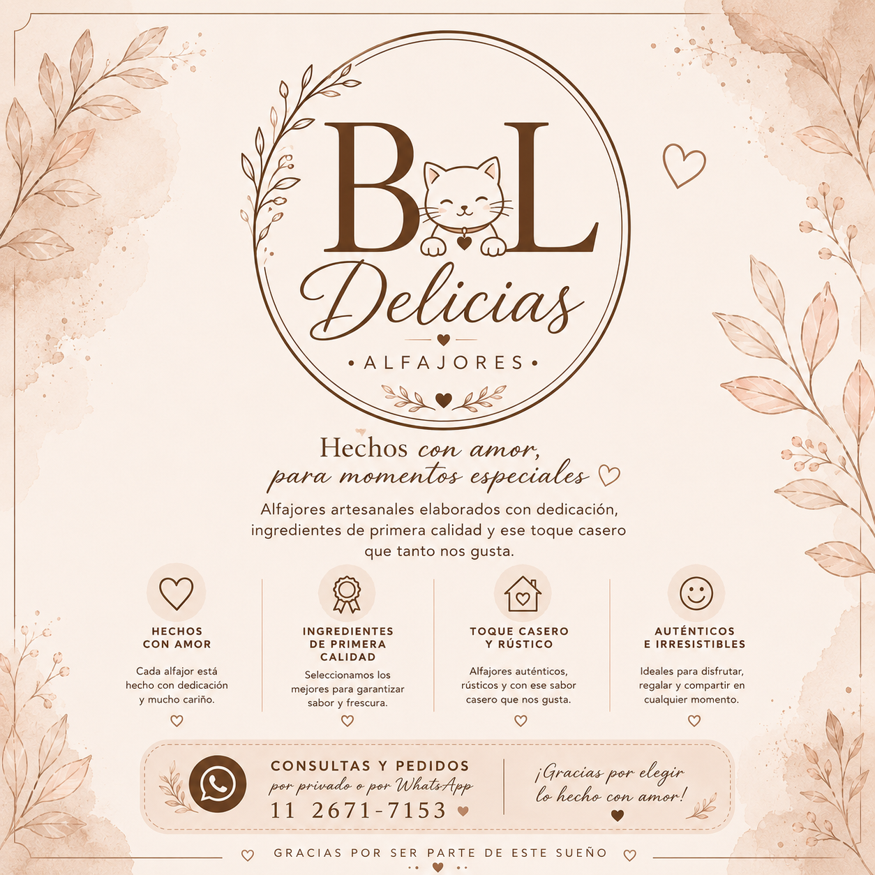 B.L Delicias Alfajores